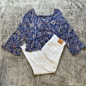 Hommage Ruffle Layered Blouse